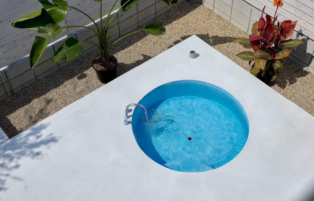 疲れた身体を癒すジャグジー