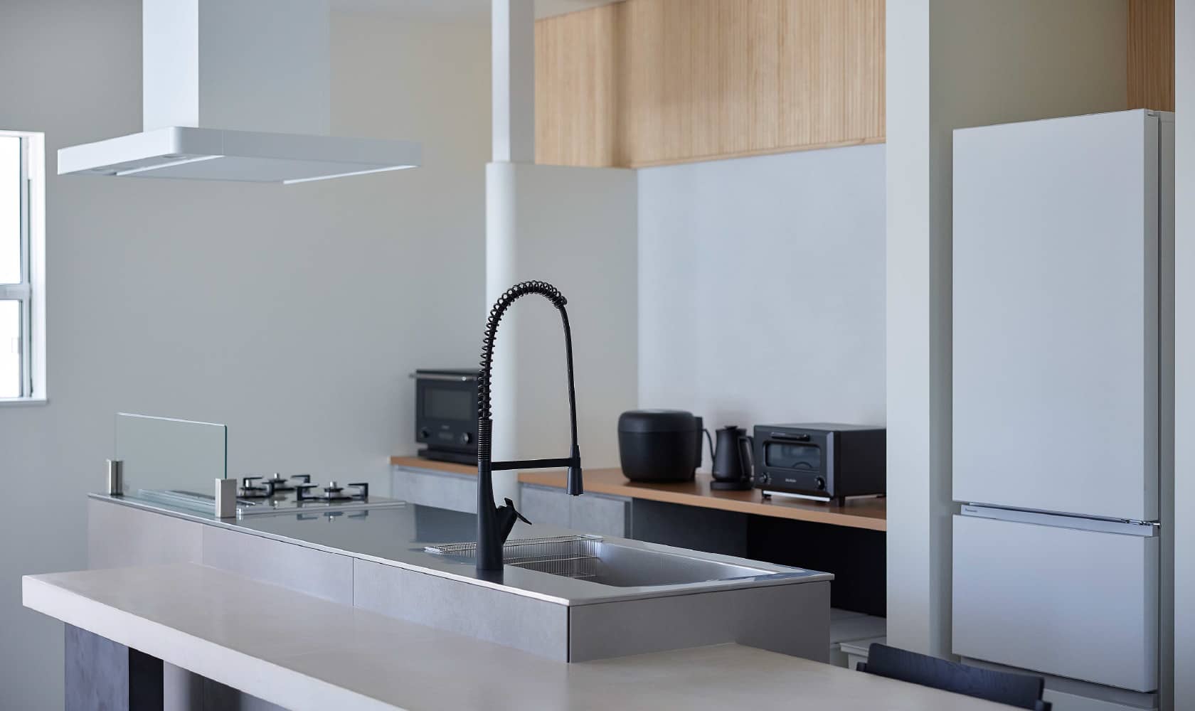 ヴィラのキッチン