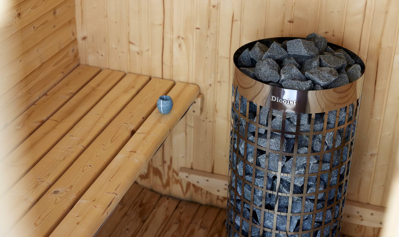 ヴィラのサウナ