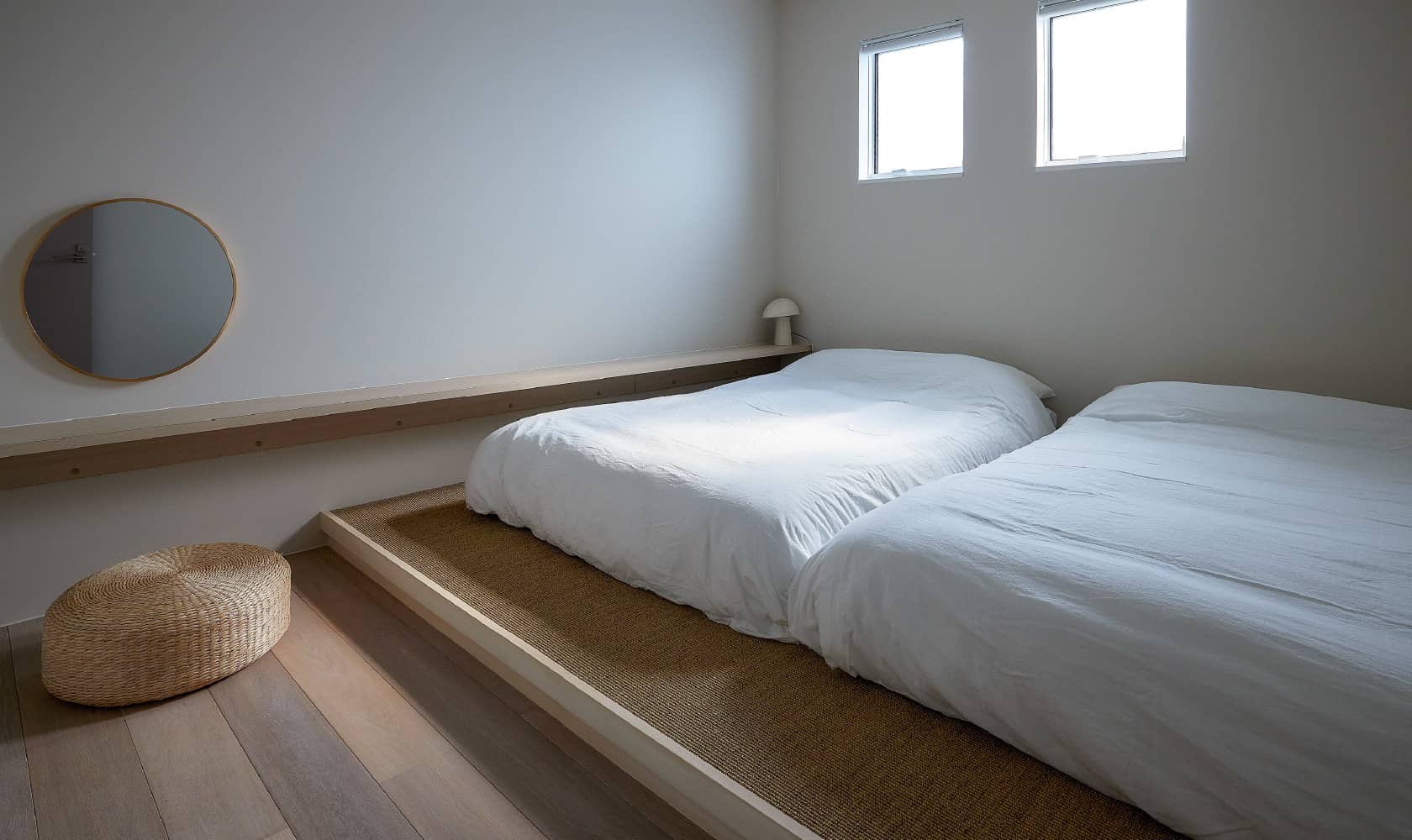 ヴィラのベッドルーム