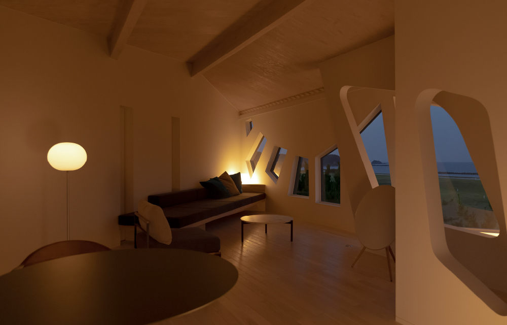 ヴィラで過ごす、静穏なひと時